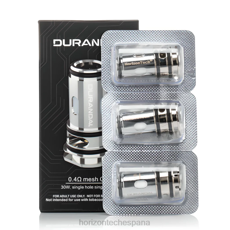 HorizonTech Durandal bobinas (paquete de 3) 0,4 ohmios (paquete de 3) 240NH15 | Horizon Tech Vape Coils