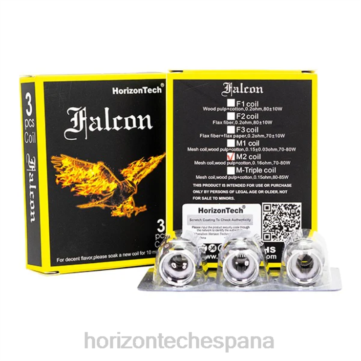 HorizonTech Falcon bobinas (paquete de 3) bobina de malla m2 0.16ohm 240NH164 | Horizon Tech Company