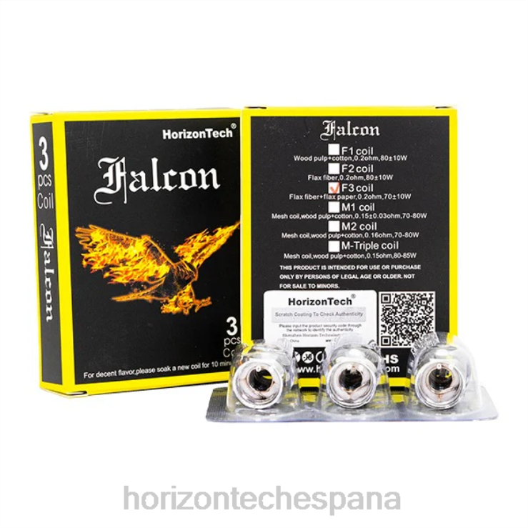 HorizonTech Falcon bobinas (paquete de 3) bobina f3 0.2ohm 240NH161 | Horizontech EspaÃ±a