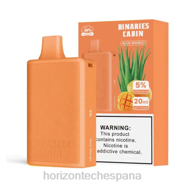 HorizonTech Binaries Cabin desechable 20ml aloe mango 240NH75 | Horizon Tech Vape Coils