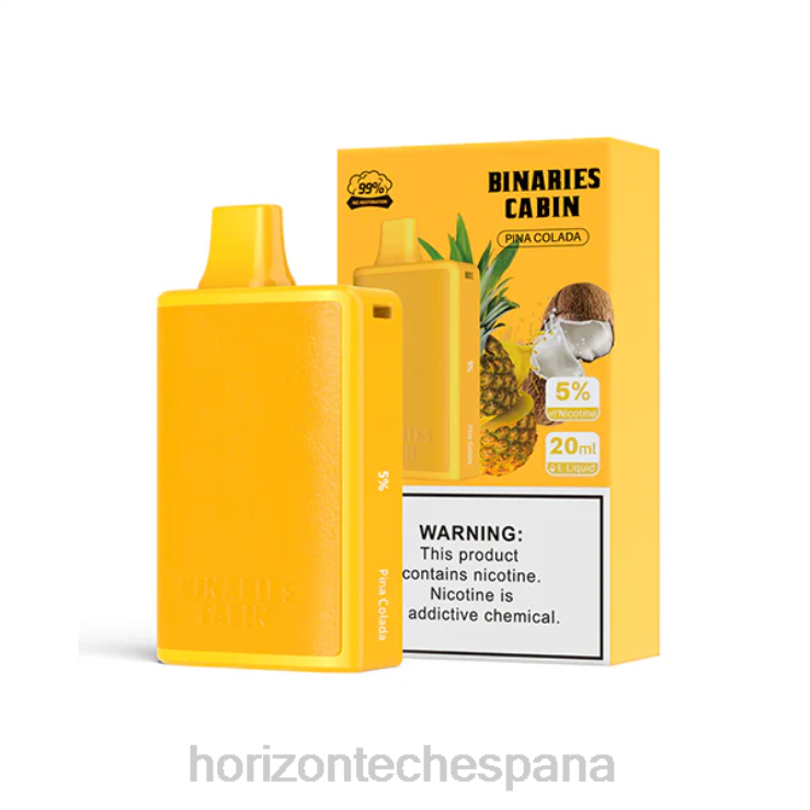 HorizonTech Binaries Cabin desechable 20ml piña colada 240NH66 | Horizon Tech Coils