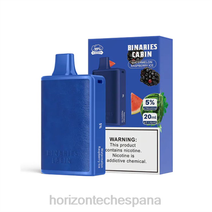 HorizonTech Binaries Cabin desechable 20ml sandía hielo de frambuesa 240NH71 | Horizontech EspaÃ±a