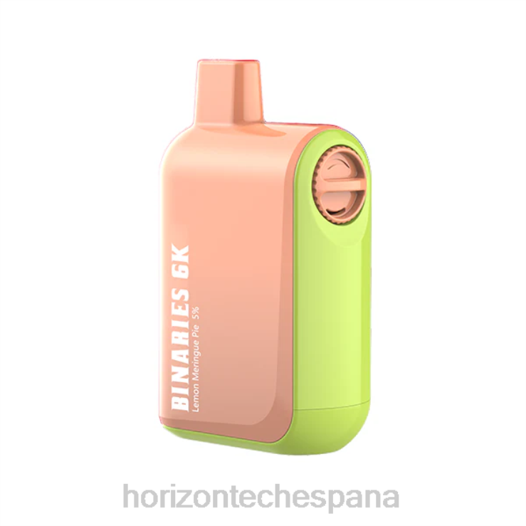 HorizonTech Binaries Cabin desechable 15ml Pastel de merengue de limón 240NH39 | Horizontech Disposable Vape