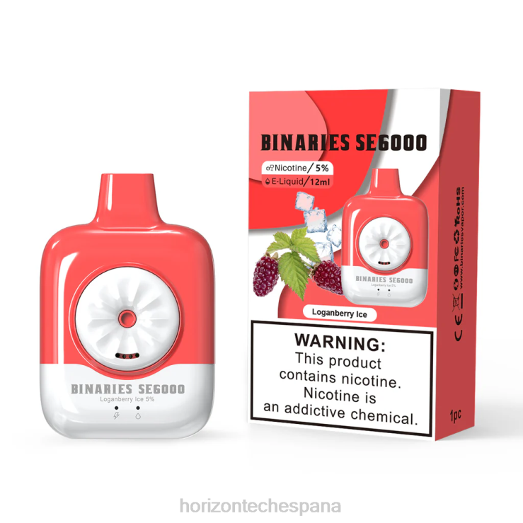 HorizonTech Binaries Cabin desechable se 12ml hielo de arándano 240NH155 | Horizon Tech Vape Coils