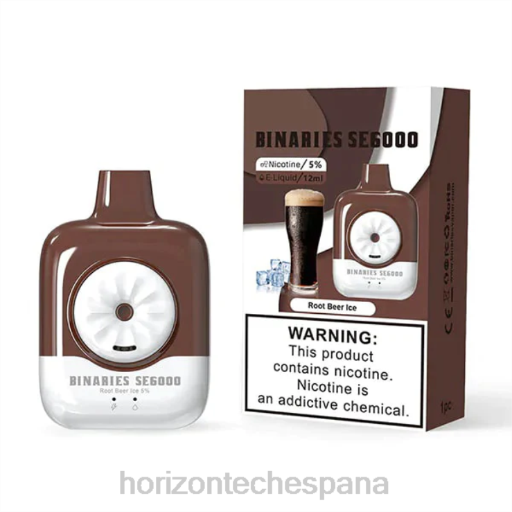 HorizonTech Binaries Cabin desechable se 12ml hielo de cerveza de raíz 240NH156 | Horizon Tech Coils