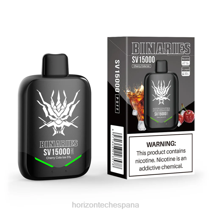 HorizonTech Binaries Cabin desechables hielo de cola de cereza 240NH88 | Horizontech Vape Kit