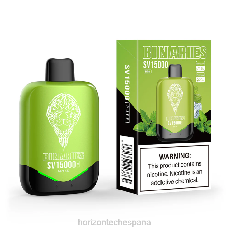 HorizonTech Binaries Cabin desechables menta 240NH90 | Horizon Tech Vape