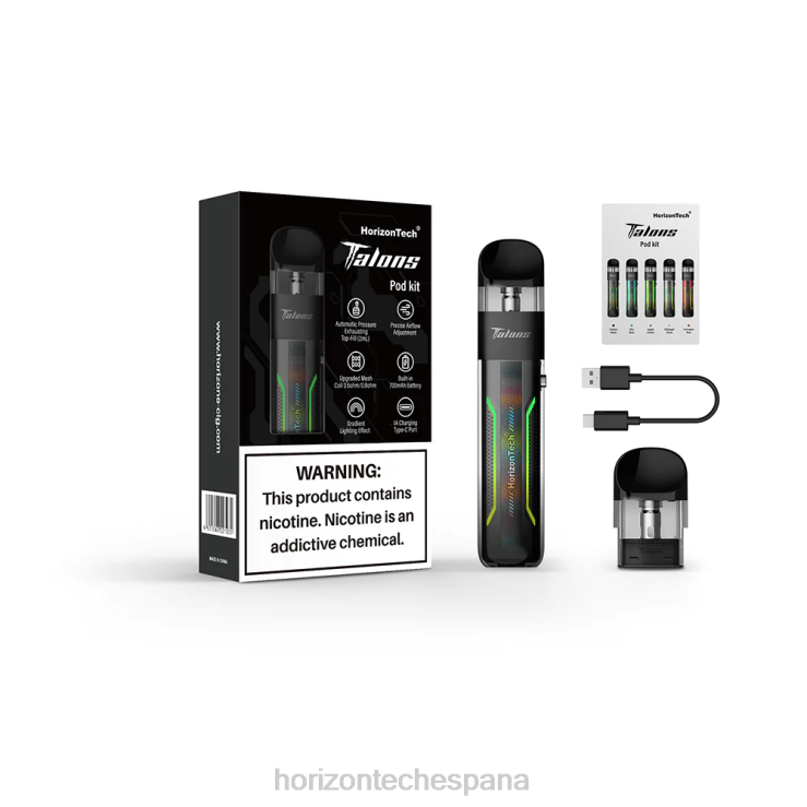 HorizonTech Talons kit de inicio negro clasico 240NH21 | Horizontech EspaÃ±a