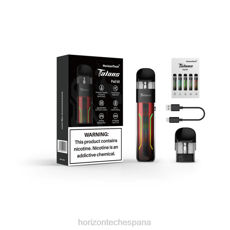 HorizonTech Talons kit de inicio rojo cinabrio 240NH202 | Horizon Tech Vape