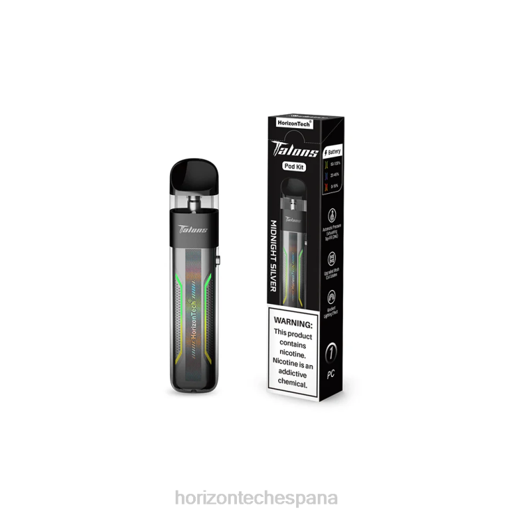 HorizonTech Talons sistema de cápsulas plata medianoche 240NH196 | Horizon Tech Company