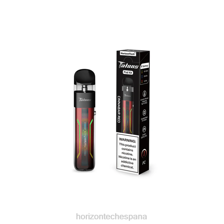HorizonTech Talons sistema de cápsulas rojo cinabrio 240NH198 | Horizon Tech Coils