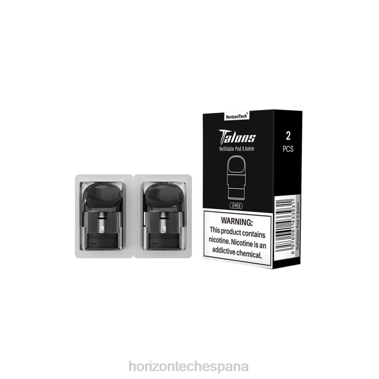 HorizonTech Talons vainas de repuesto 0,6 ohmios 240NH19 | Horizontech Disposable Vape