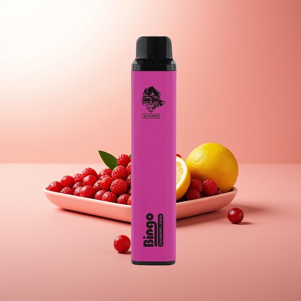 Aivono Aim Bingo 4000 Puffs Arándano Limón Compacto 10mL