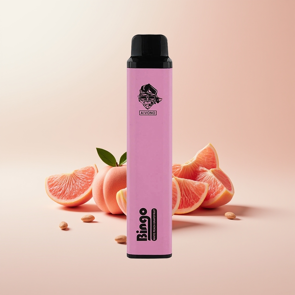 Aivono Aim Bingo 4000 Puffs Durazno Blanco Pomelo Compacto 1000mAh 10mL