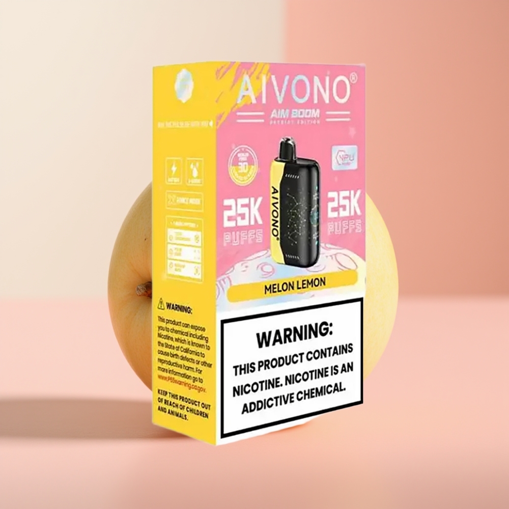 Aivono Aim Boom 25000 Puffs Melón Limón 0% 650mAh