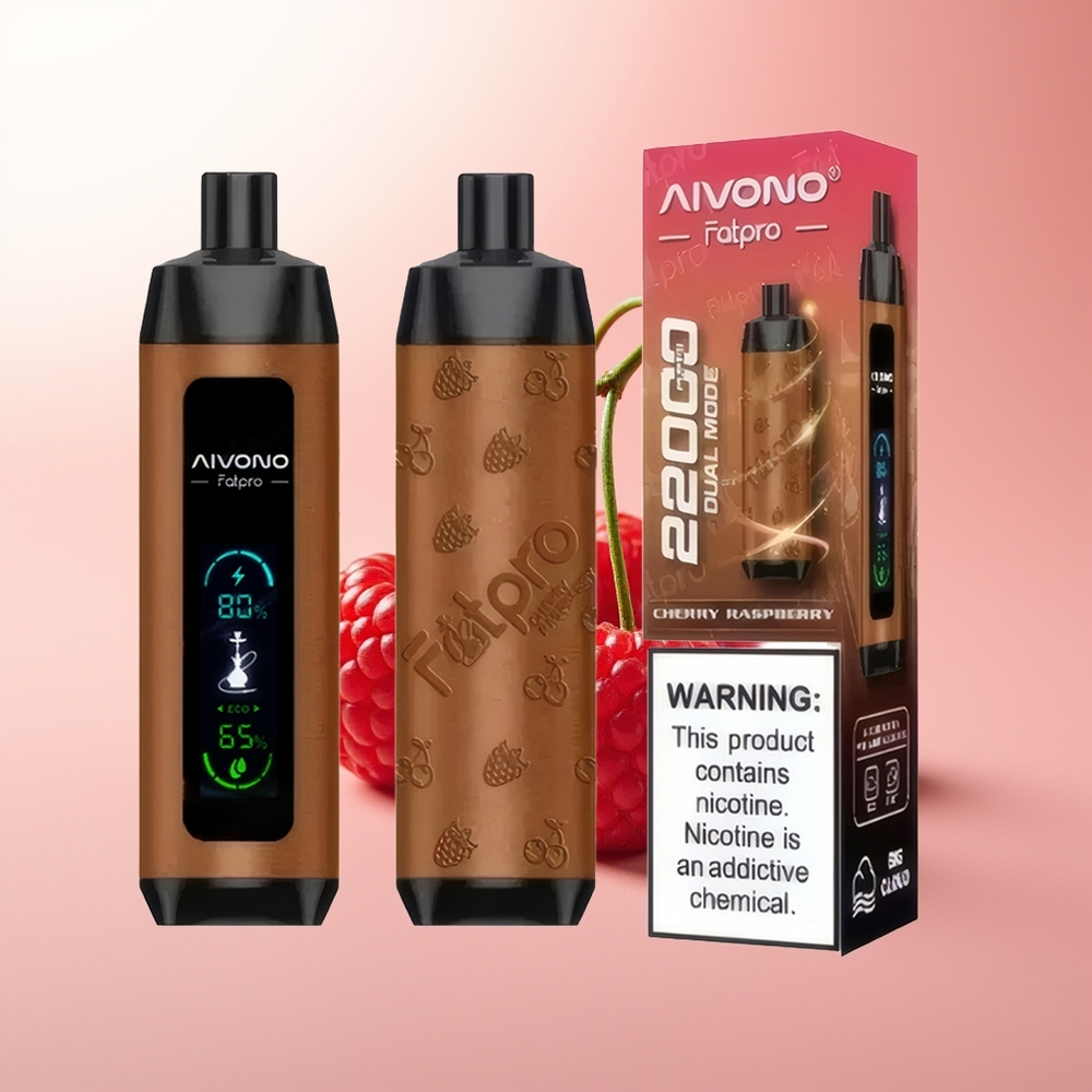 Aivono Aim Fatpro 22000 Puffs Cereza Frambuesa 28ml 600mAh