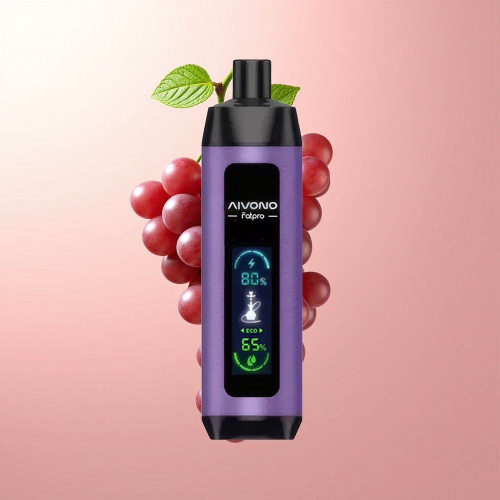 Aivono Aim Fatpro 22000 Puffs Menta Uva 28ml 5% Nicotina
