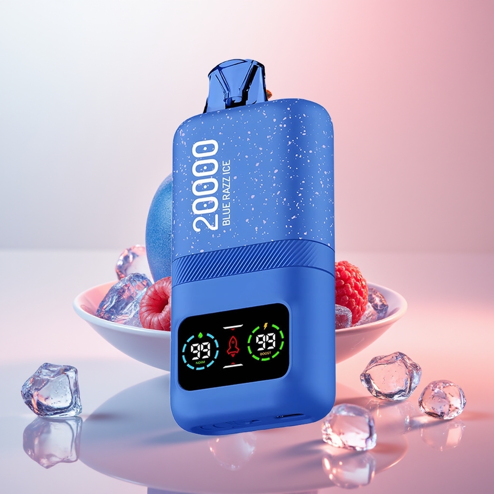 Aivono Aim Magic 20000 Puffs Helado Frambuesa Azul con Doble Malla y Pantalla LCD