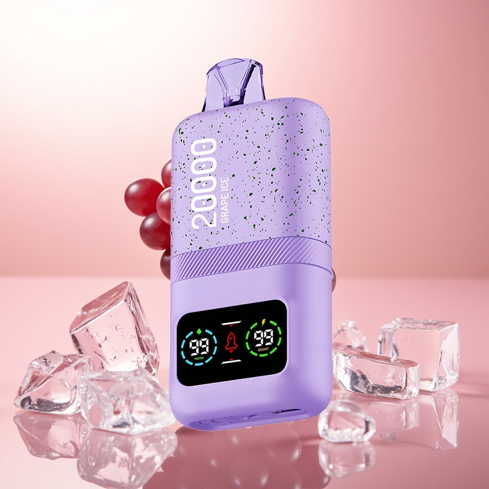 Aivono Aim Magic 20000 Puffs Helado de Uva con Doble Malla y Pantalla LCD