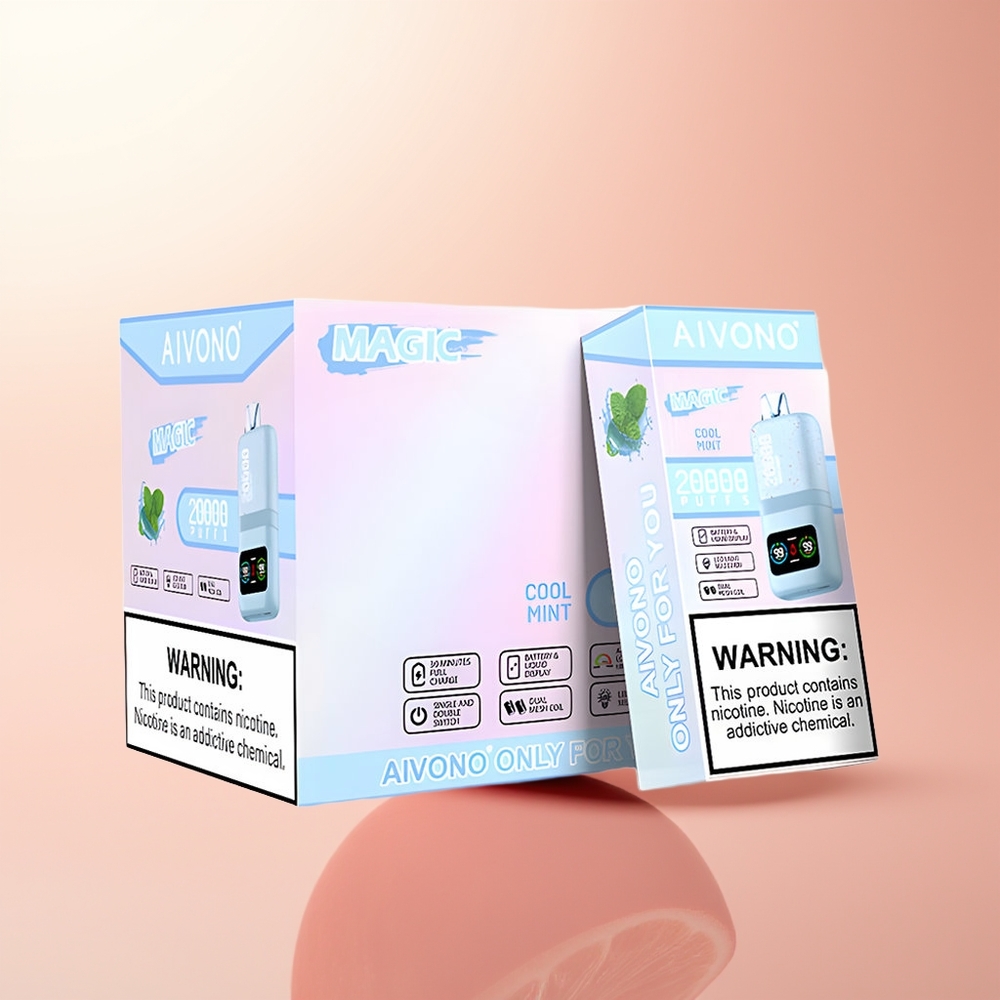 Aivono Aim Magic 20000 Puffs Menta Fresca Dual Mesh Recargable