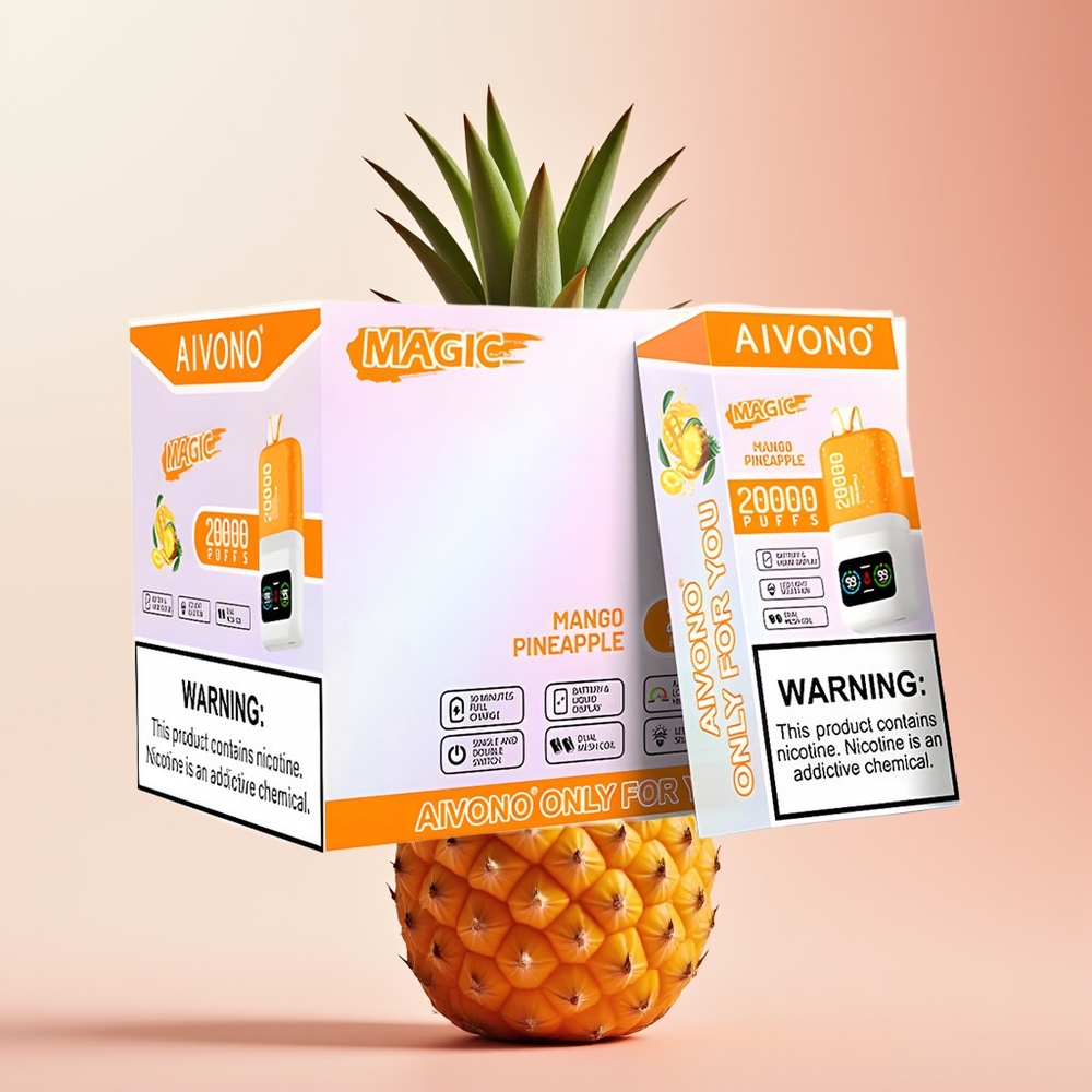 Aivono Aim Magic 20000 Puffs Piña Mango Doble Malla Recargable