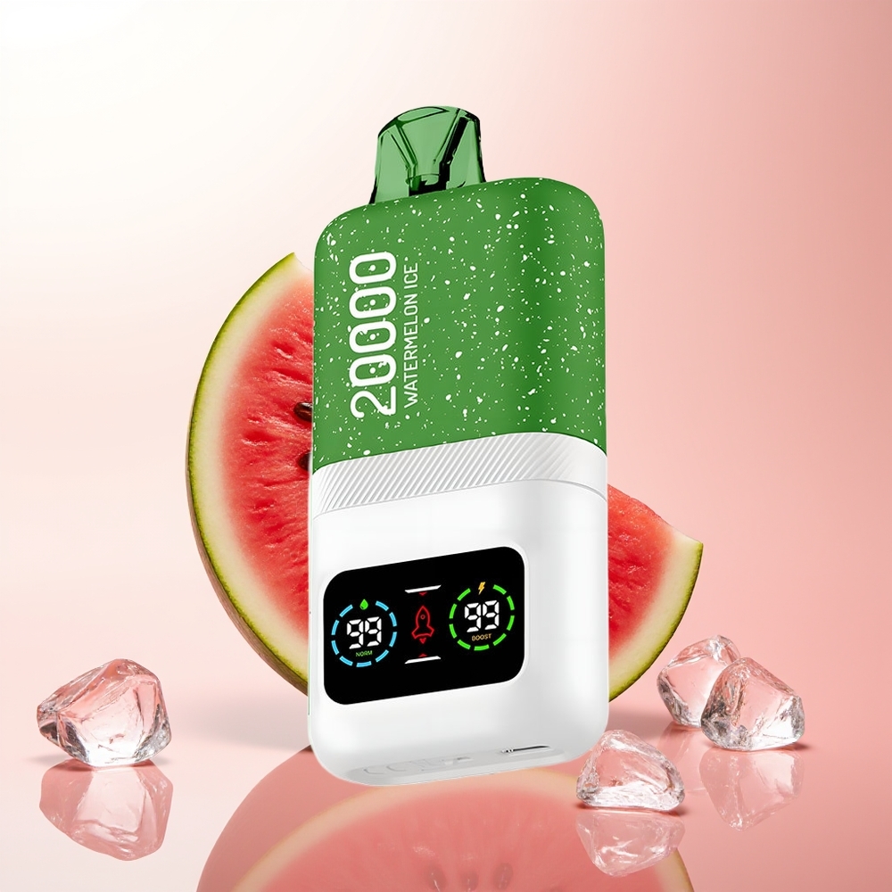 Aivono Aim Magic 20000 Puffs Sandía Hielo con Doble Malla y Pantalla LCD