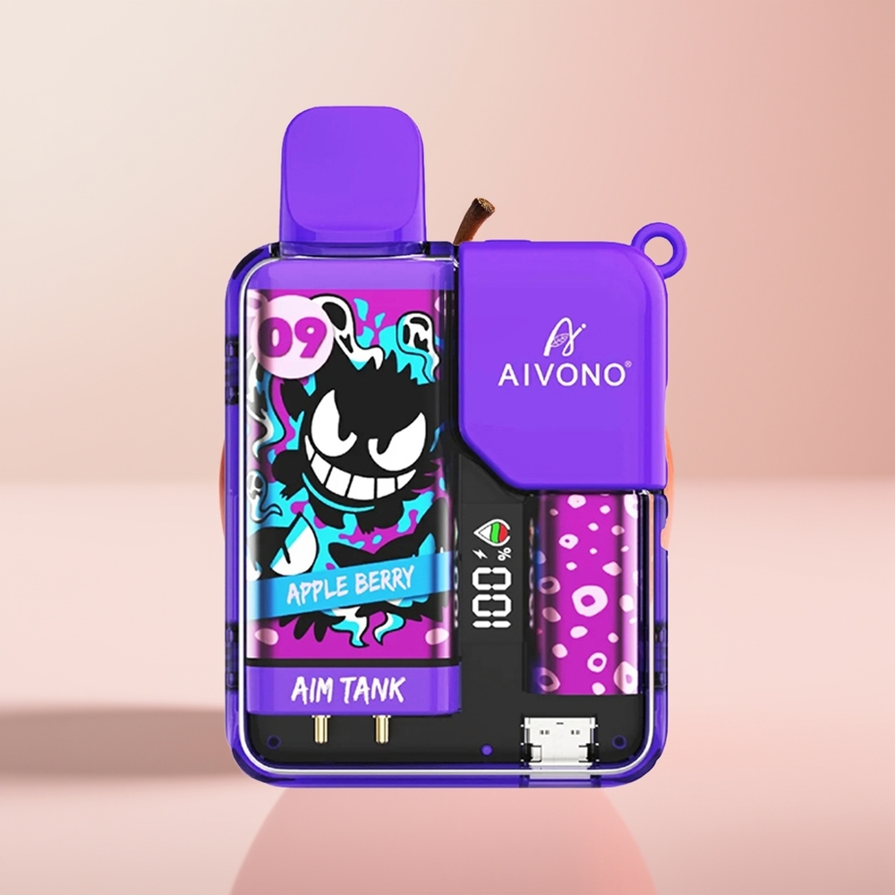 Aivono Aim Tank 9500 Puffs Manzana Baya 18ml 650mAh