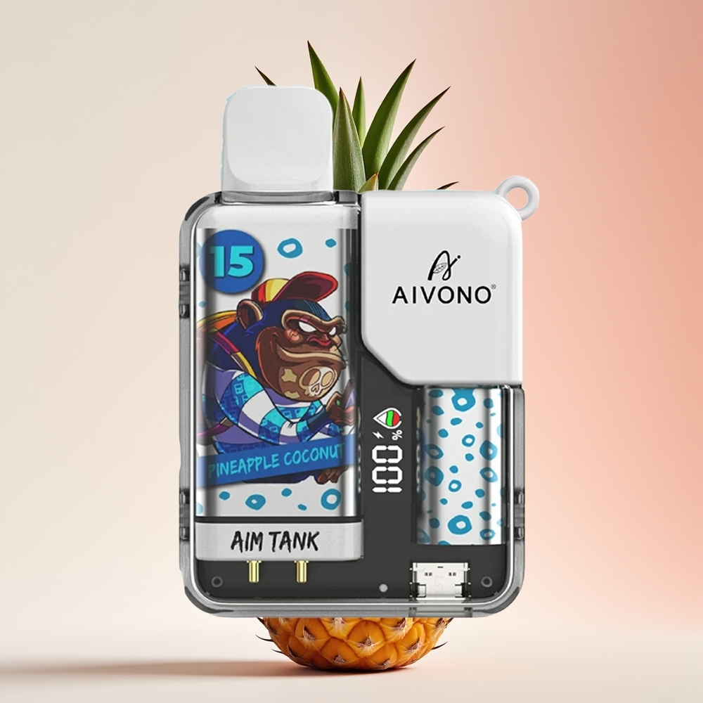 Aivono Aim Tank 9500 Puffs Piña Coco 18ml 650mAh