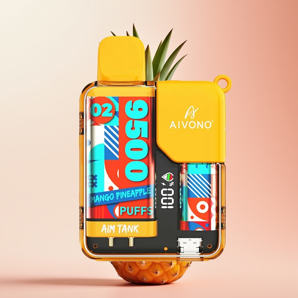 Aivono Aim Tank 9500 Puffs Piña Mango 18ml 650mAh