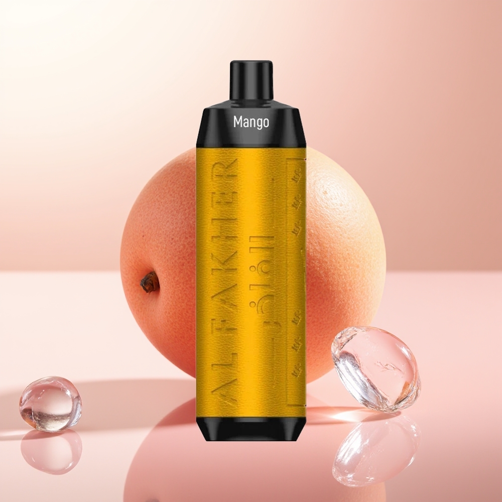 Al Fakher Crown Bar 8000 Crystal Helado de Mango con Batería 600mah y Carga Tipo-C