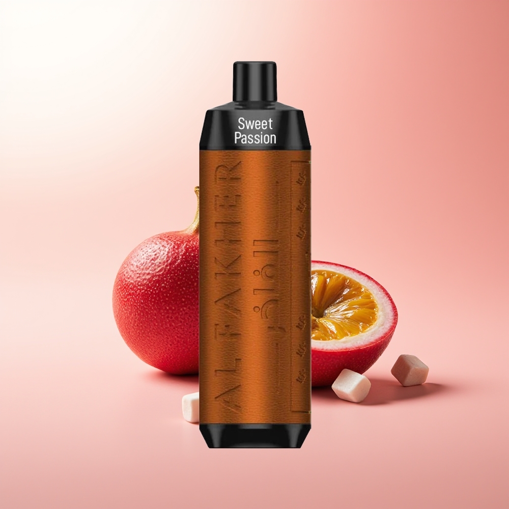 Al Fakher Crown Bar 8000 Crystal Pasión Frutal Cristal 600mAh Tipo-C