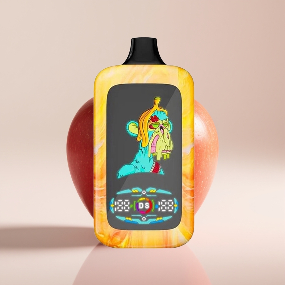 Fumot Digital Monkey 20000/40000 Puffs Manzana Doble con Dual Motor y 5% Nicotina