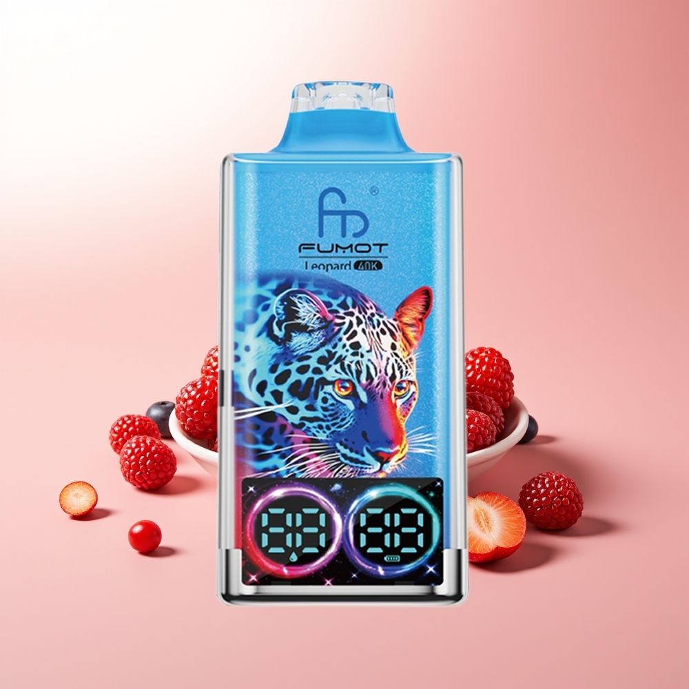 Fumot Leopard 40K Puffs Bayas Mixtas Dual Mesh 5% Nic