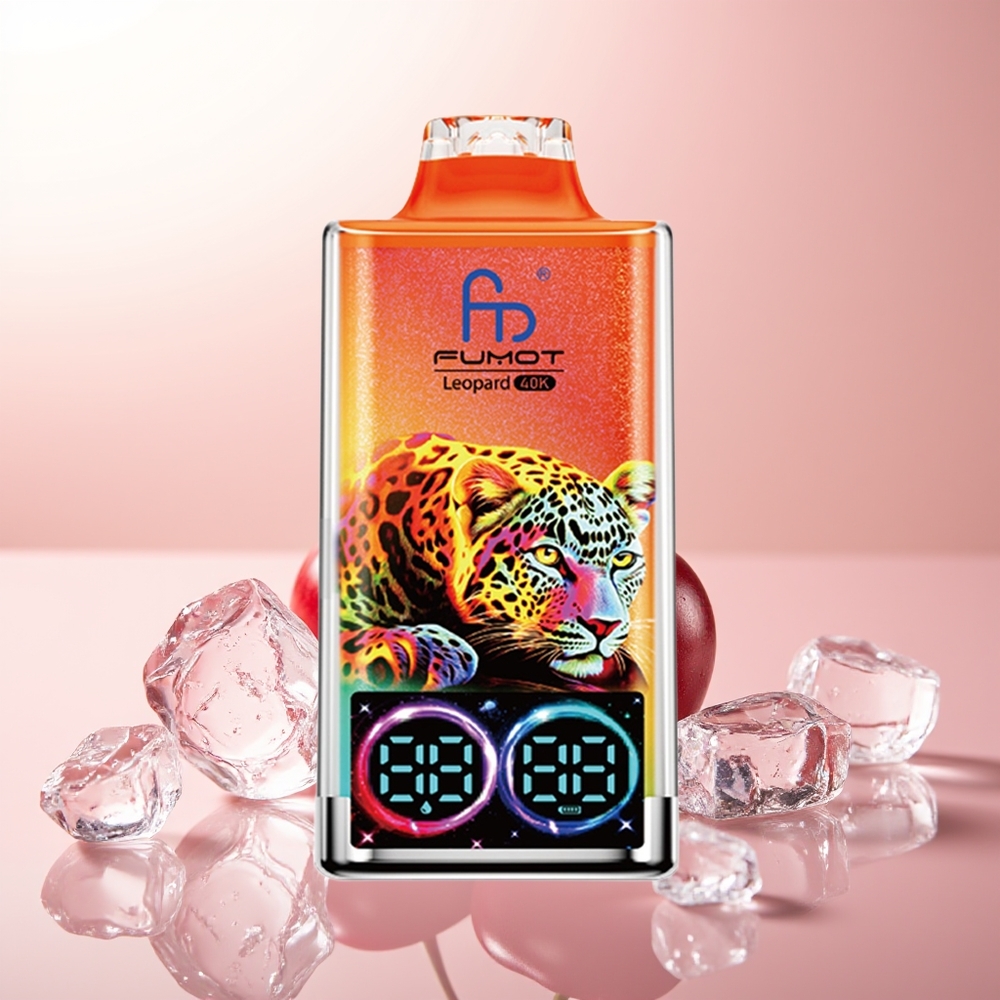 Fumot Leopard 40K Puffs Cereza Hielo Dual Mesh 5%