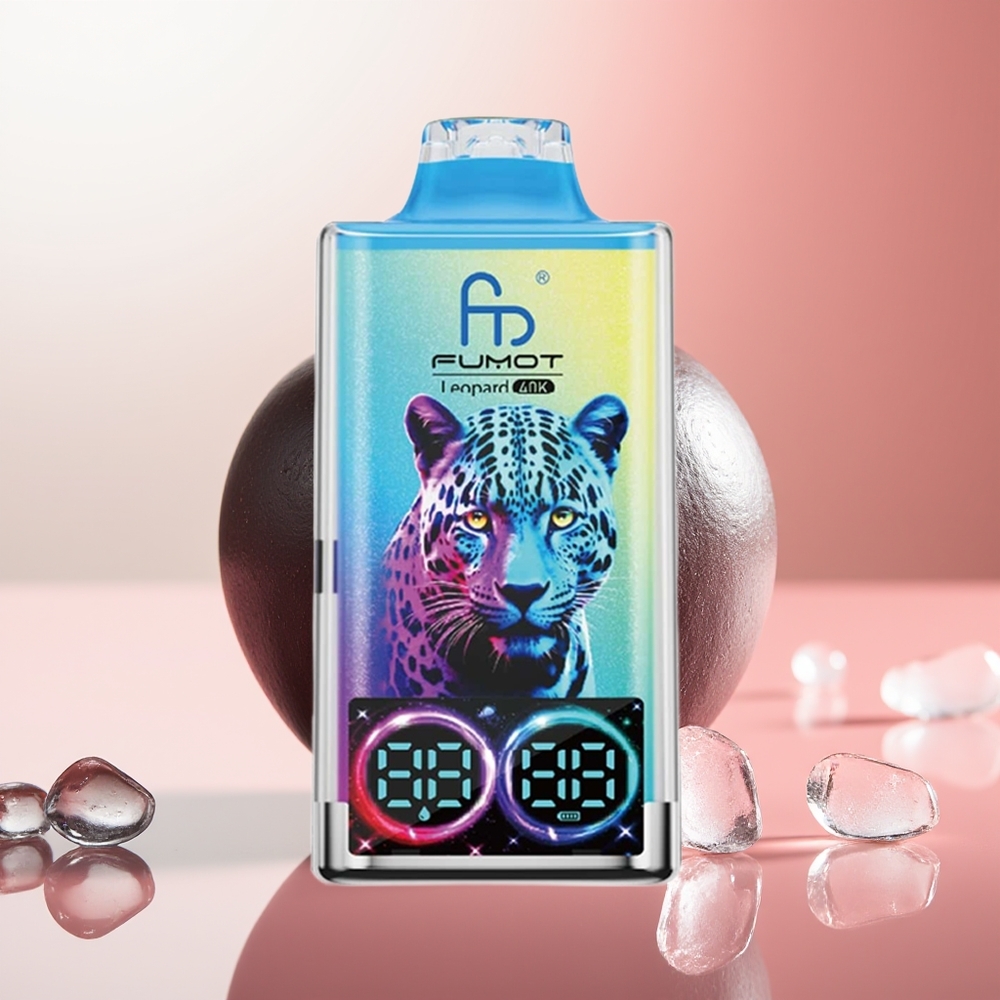 Fumot Leopard 40K Puffs Dragón Negro Hielo 5% Dual Mesh