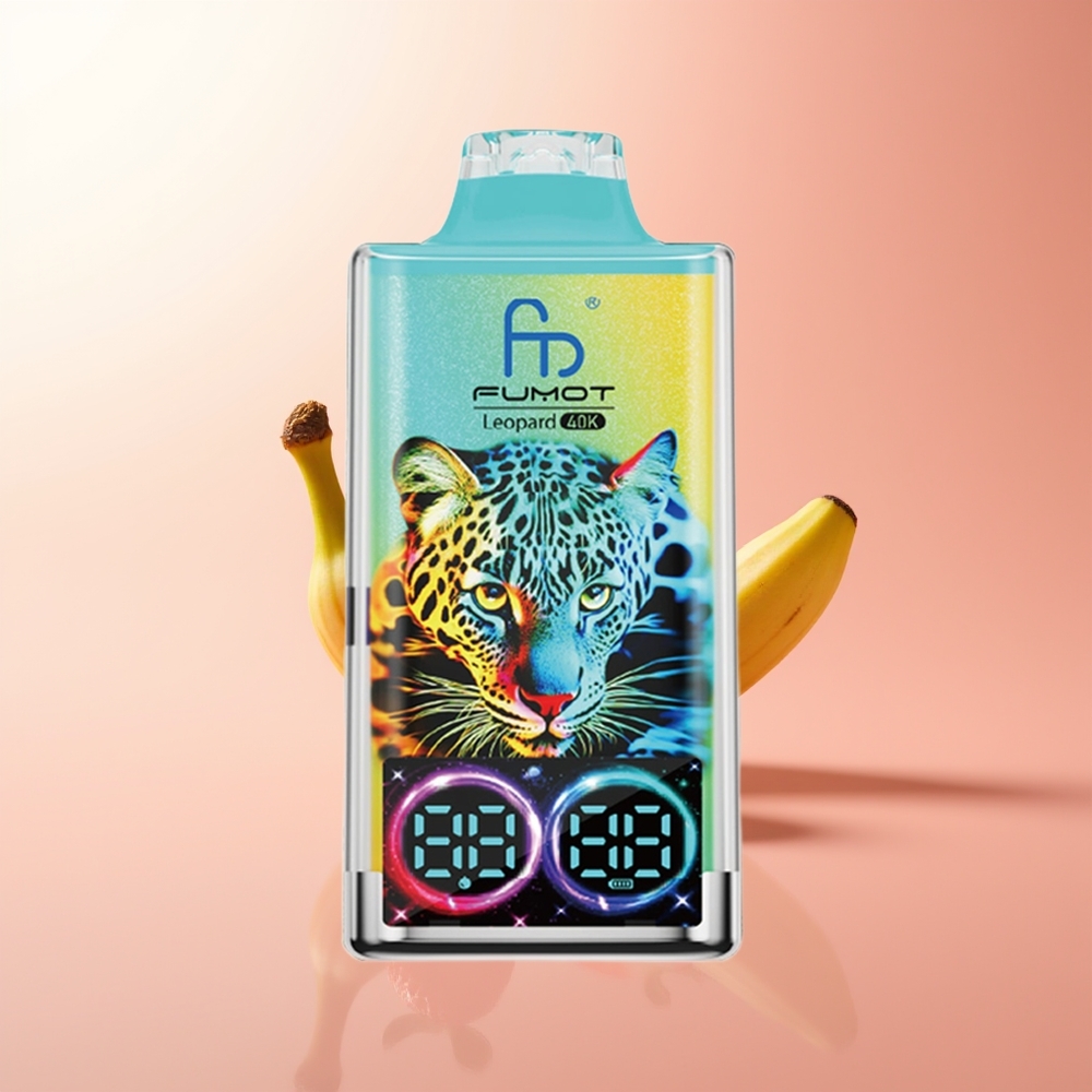 Fumot Leopard 40K Puffs Fresa Plátano 5% Dual Mesh