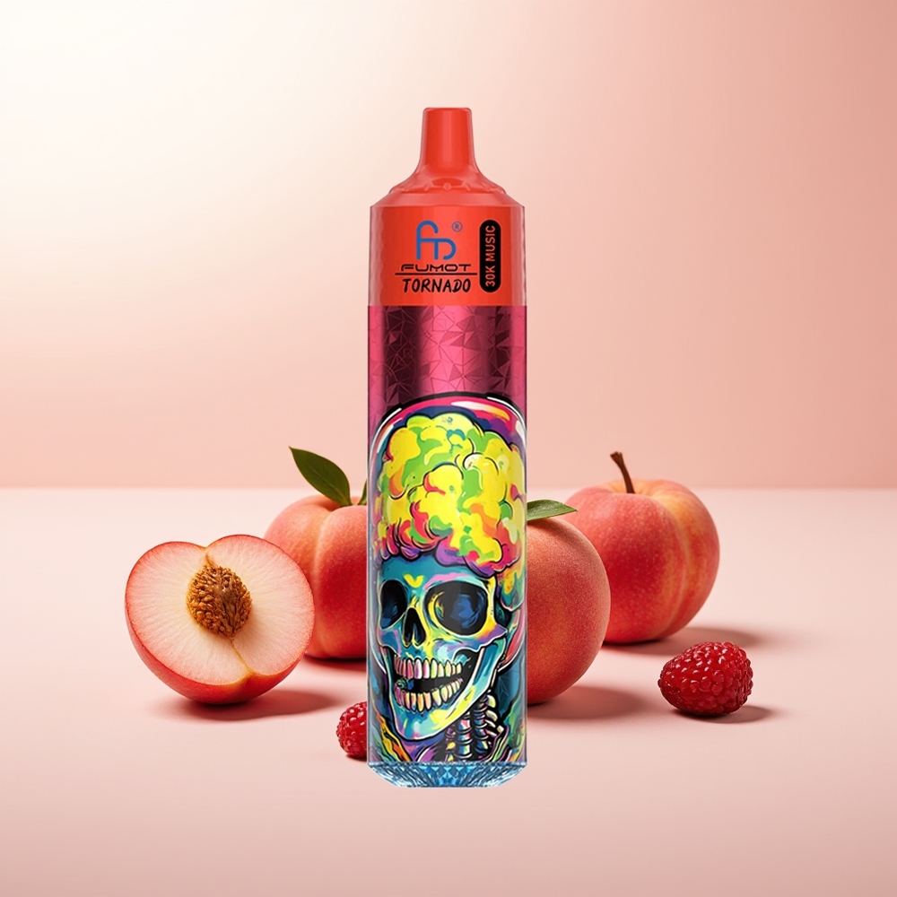 Fumot Randm Tornado 30000 Puffs Bayas de Melocotón con 30mL y 5%