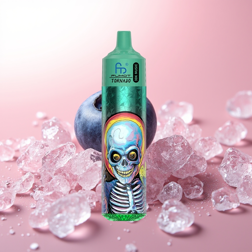 Fumot Randm Tornado 30000 Puffs Helado de Arándano con 30mL y Malla de 1.0 Ohm