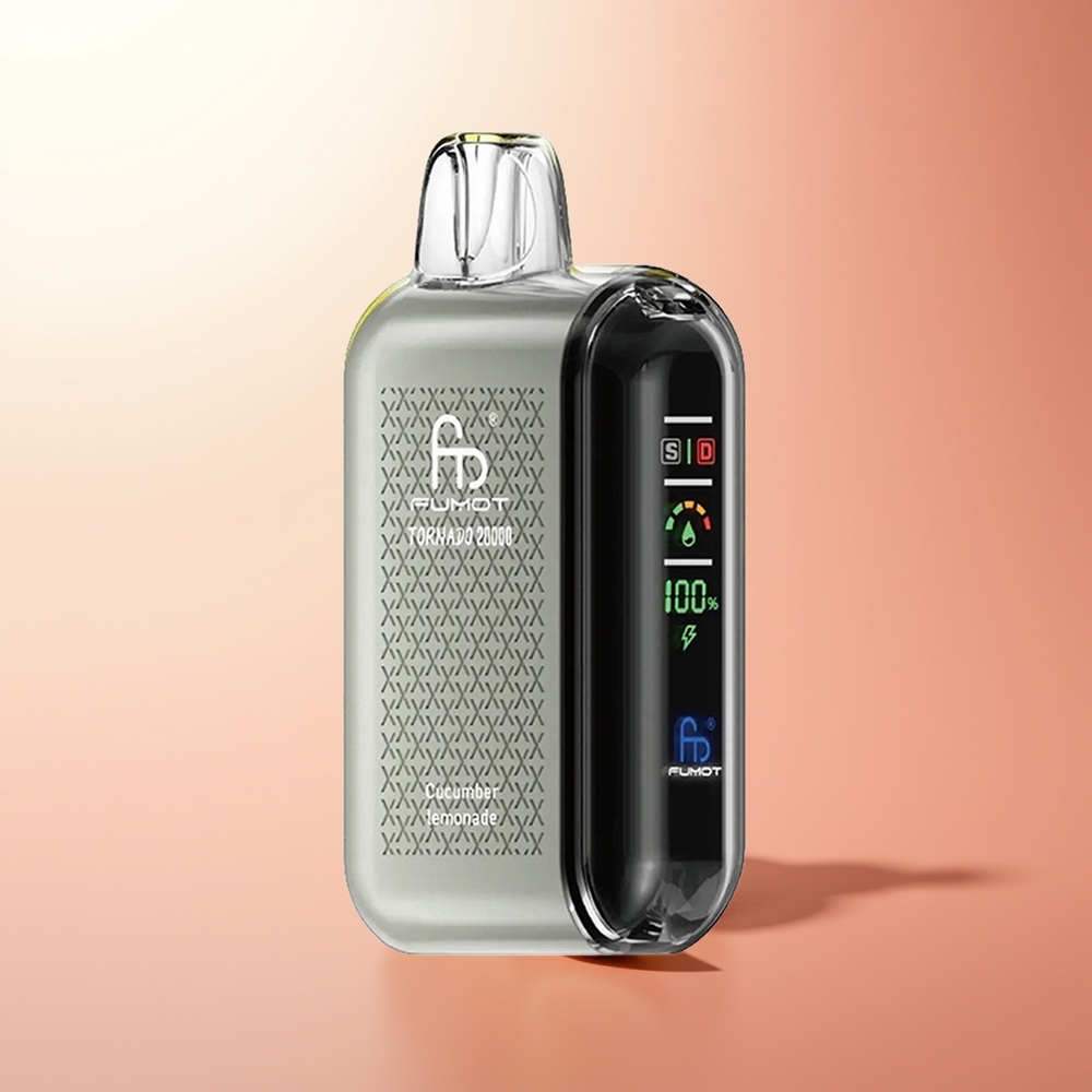 Fumot Tornado 20000 Puffs Limón Pepino Dual Malla 20ml