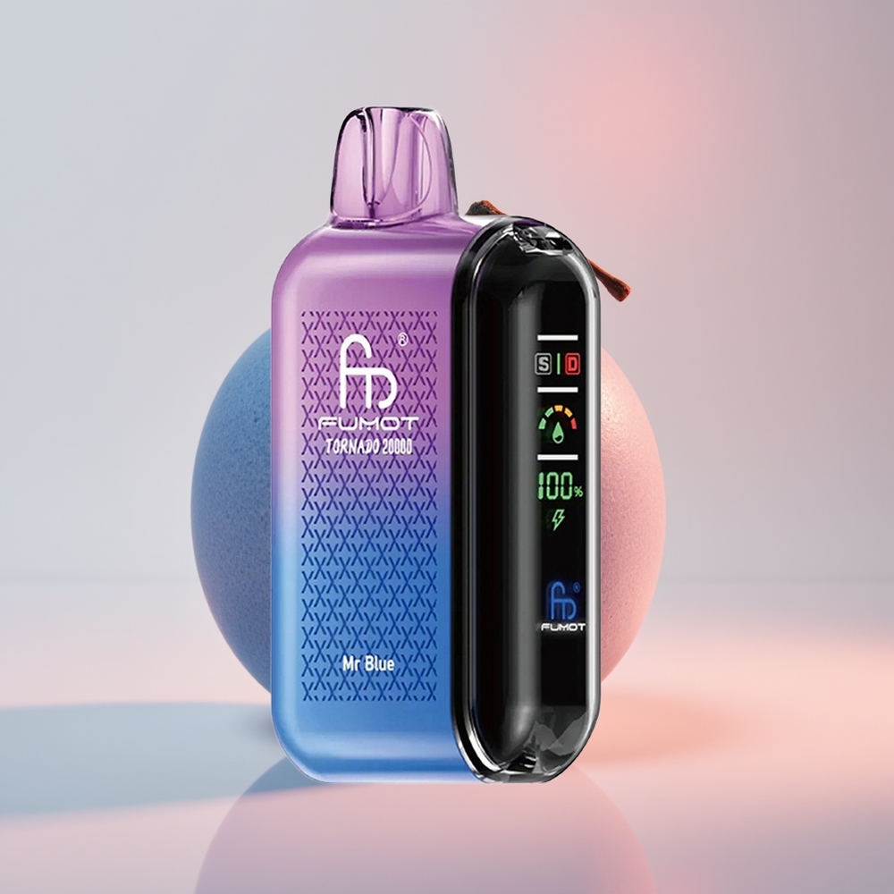 Fumot Tornado 20000 Puffs Señor Azul Dual Malla 20ml