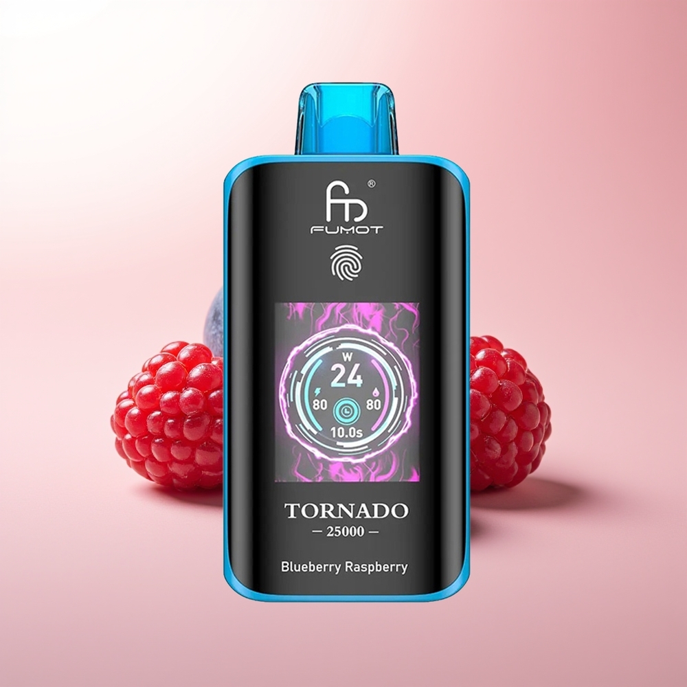 Fumot Tornado 25000 Puffs Arándano Frambuesa HD 700mAh