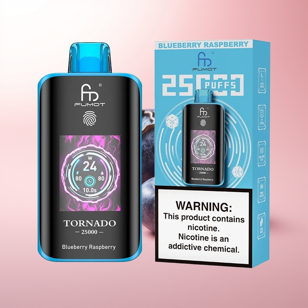 Fumot Tornado 25000 Puffs Arándano Frambuesa HD 700mAh