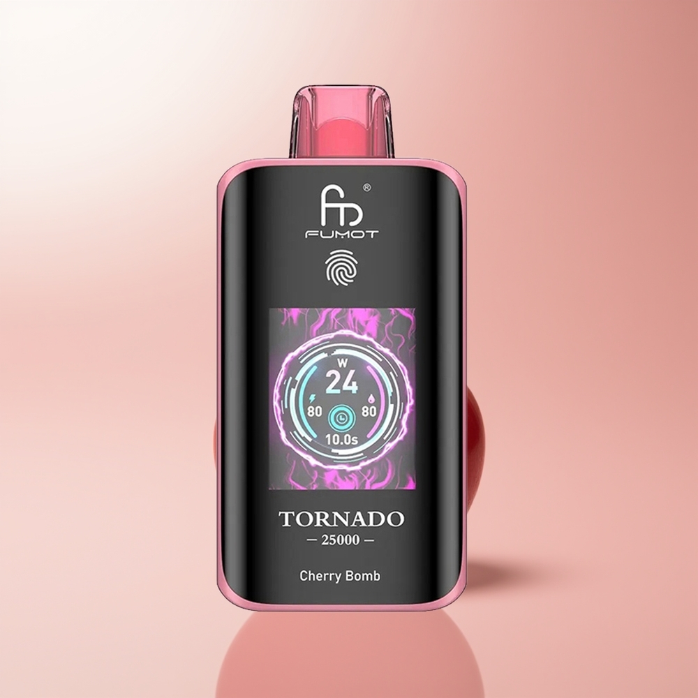 Fumot Tornado 25000 Puffs Bomba Cereza HD 700mAh