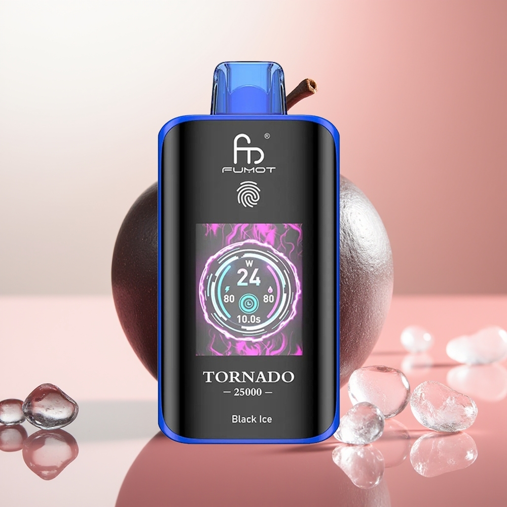 Fumot Tornado 25000 Puffs Hielo Negro HD 20ml