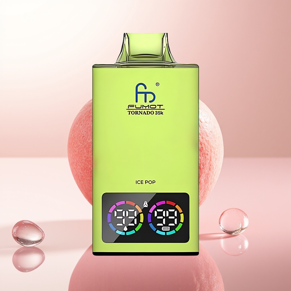 Fumot Tornado 35000 Puffs Paleta de Hielo Dual RGB