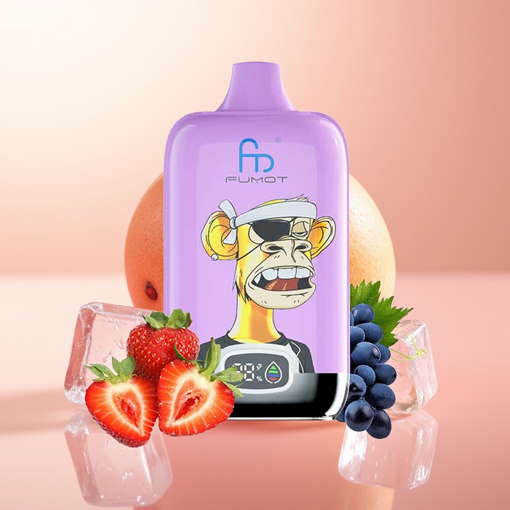 Fumot Tornado Digital Box 12000 Puffs Mango en Hielo con Malla y Tipo-C