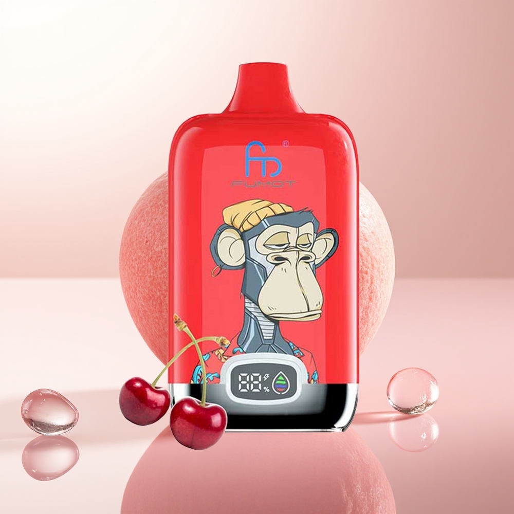 Fumot Tornado Digital Box 12000 Puffs Paleta de Hielo Mesh Tipo-C