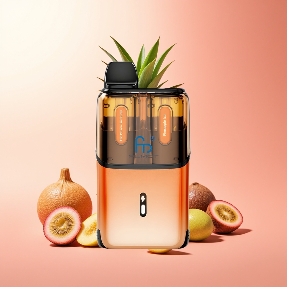 Fumot Ultra T32000 Puffs Kiwi Maracuyá Guayaba - Piña Helada con Carga Rápida Tipo-C y Resistencia de Malla Avanzada