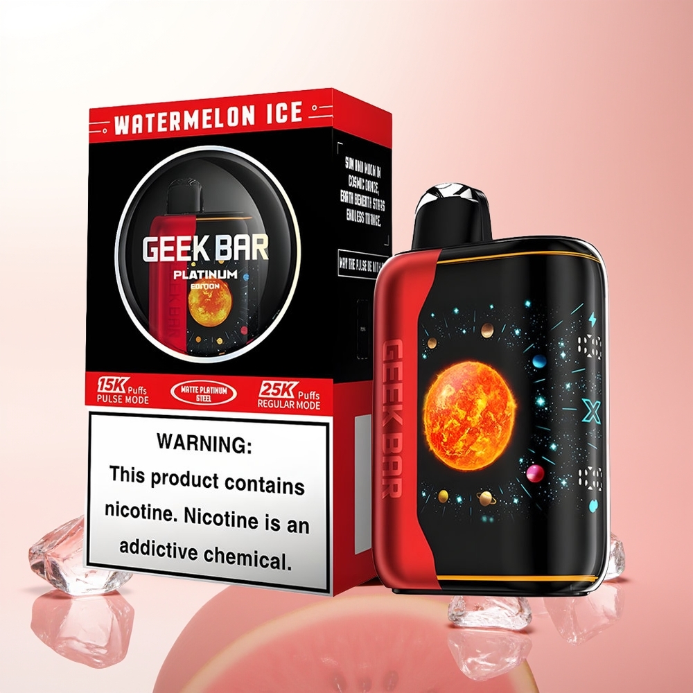 GEEK BAR Platinum Edition 25000 Puffs Sandía Hielo Dual Mesh 20mL