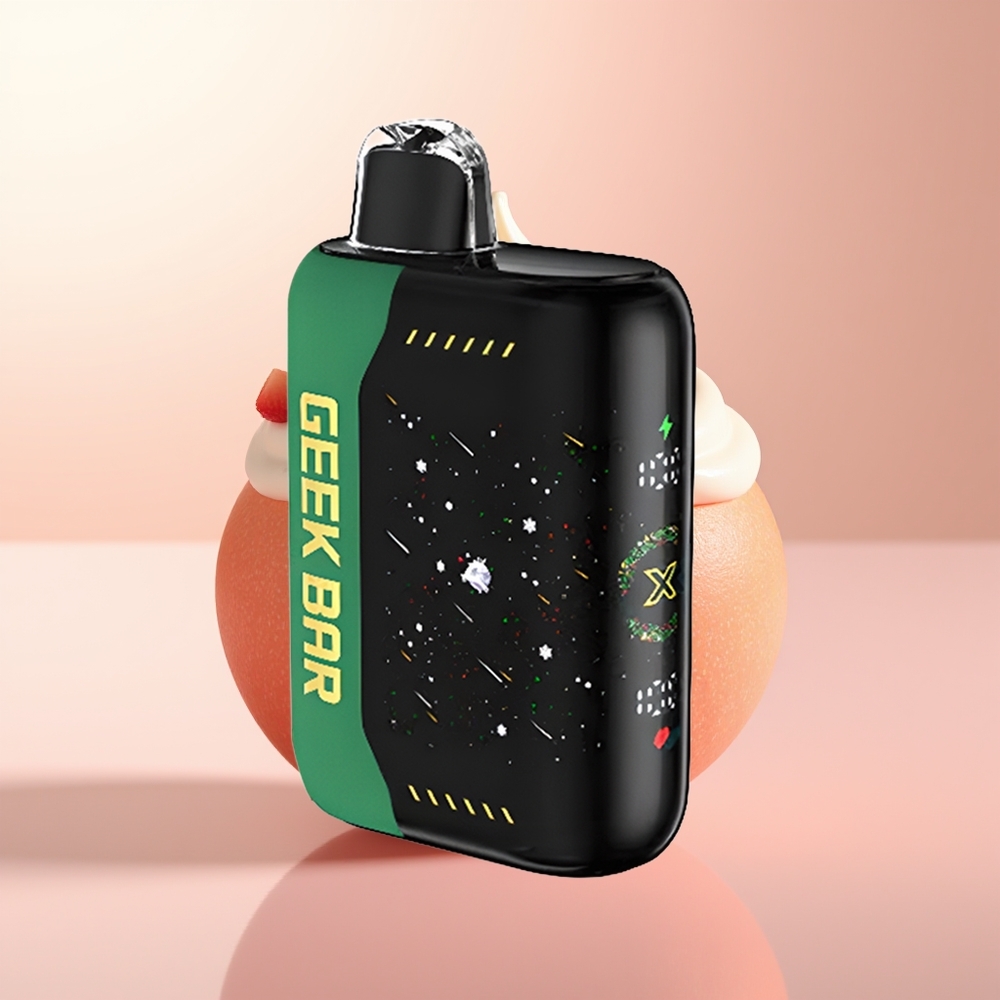 GEEK BAR Pulse X 25000 Puffs Edición Navideña con Dual Mesh y Pantalla Curva 3D